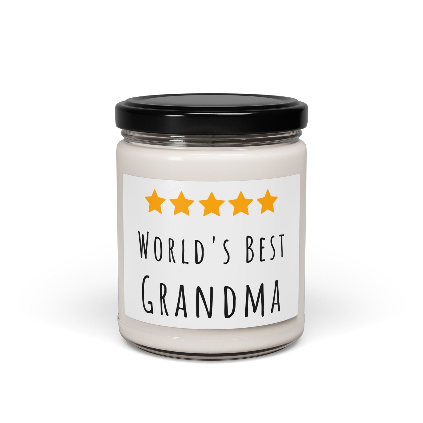 World's Best Grandma Scented Soy Candle | Gift for Mother's Day, Birthday, Thank You, Home Fragrance, Relaxation & Self-Care by Best Gifts 305