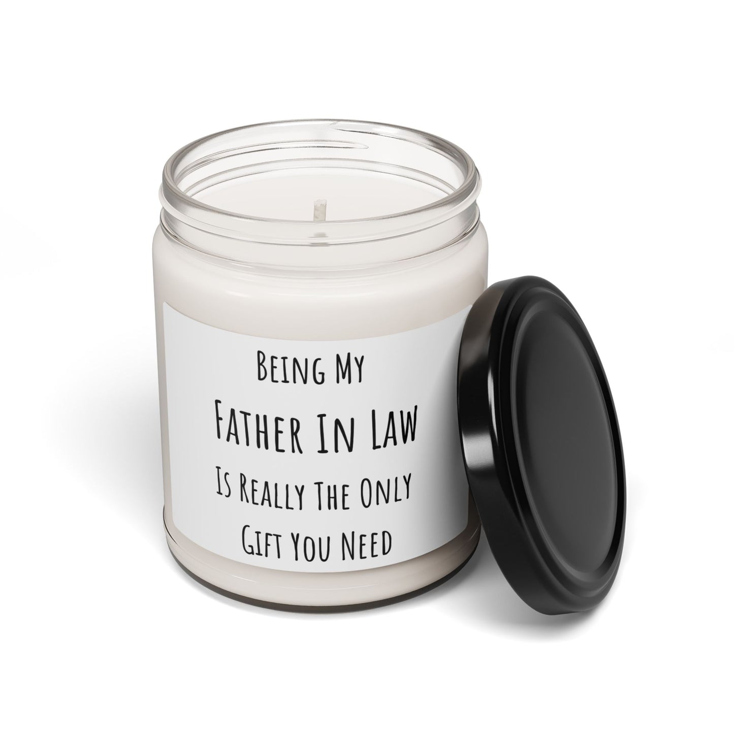 Father-in-Law Gift Candle, Scented Soy Candle for Father's Day, Home Décor, Relaxation Gift, Unique Gift Idea, Candle Lovers Gift by Best Gifts 305
