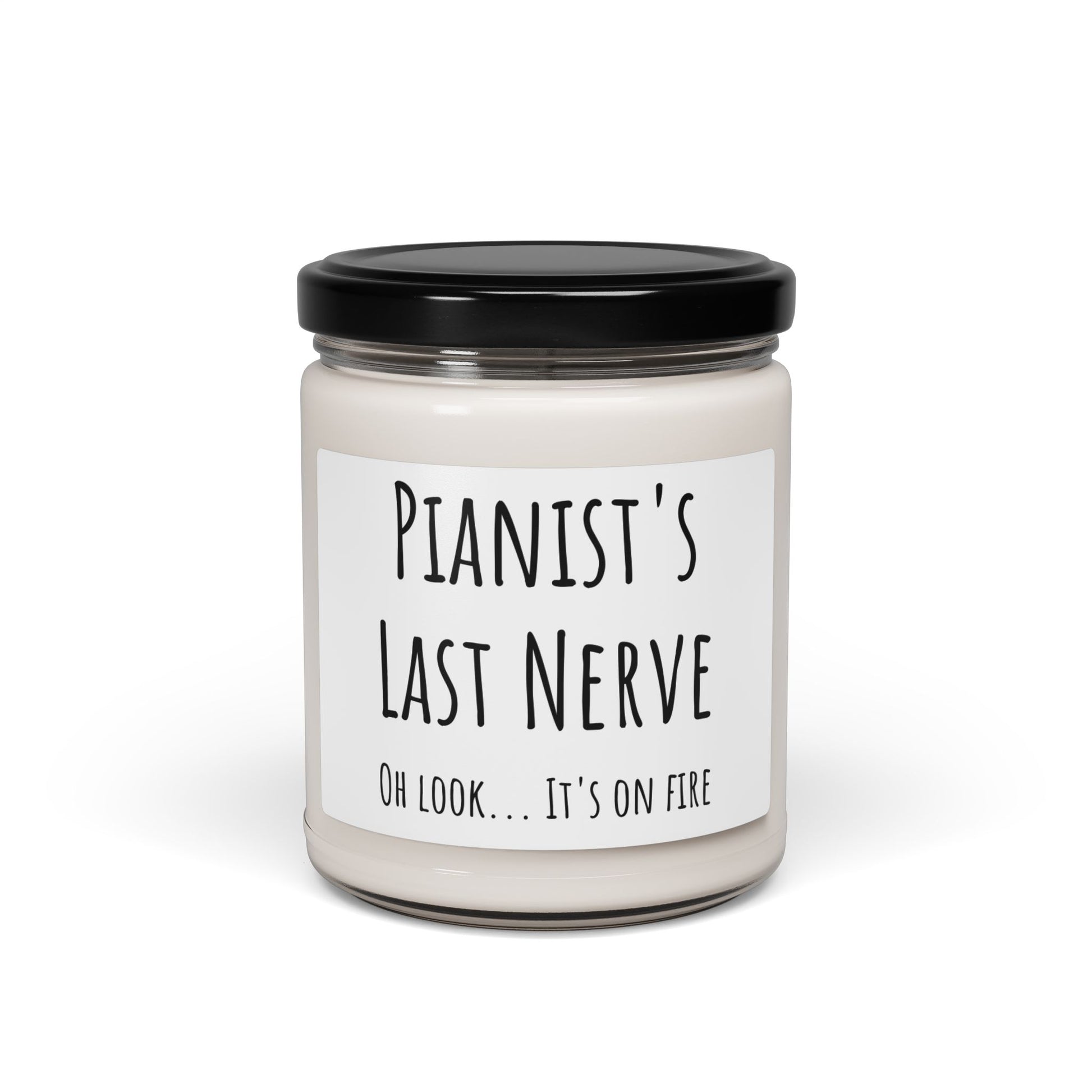 Scented Soy Candle, Pianist's Last Nerve | Funny Gift for Musicians, Relaxation Candle, Home Decor, Unique Housewarming Gift by Best Gifts 305
