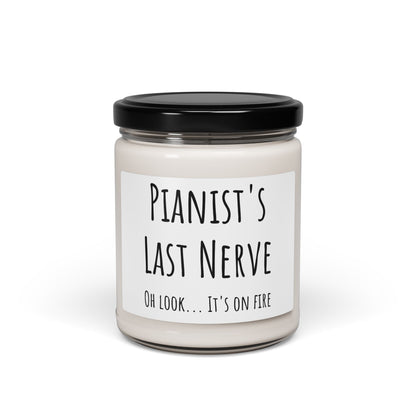 Scented Soy Candle, Pianist's Last Nerve | Funny Gift for Musicians, Relaxation Candle, Home Decor, Unique Housewarming Gift by Best Gifts 305