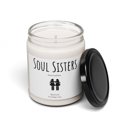 Cute Soul Sisters Candle Gift For Her From Best Friend Birthday Present by Best Gifts 305