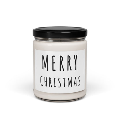 Merry Christmas Scented Soy Candle, Holiday Gift, Home Decor, Relaxation, Aromatherapy, Christmas Decor, Cozy Vibes by Best Gifts 305