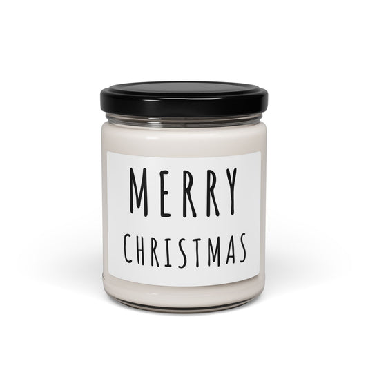 Merry Christmas Scented Soy Candle, Holiday Gift, Home Decor, Relaxation, Aromatherapy, Christmas Decor, Cozy Vibes by Best Gifts 305