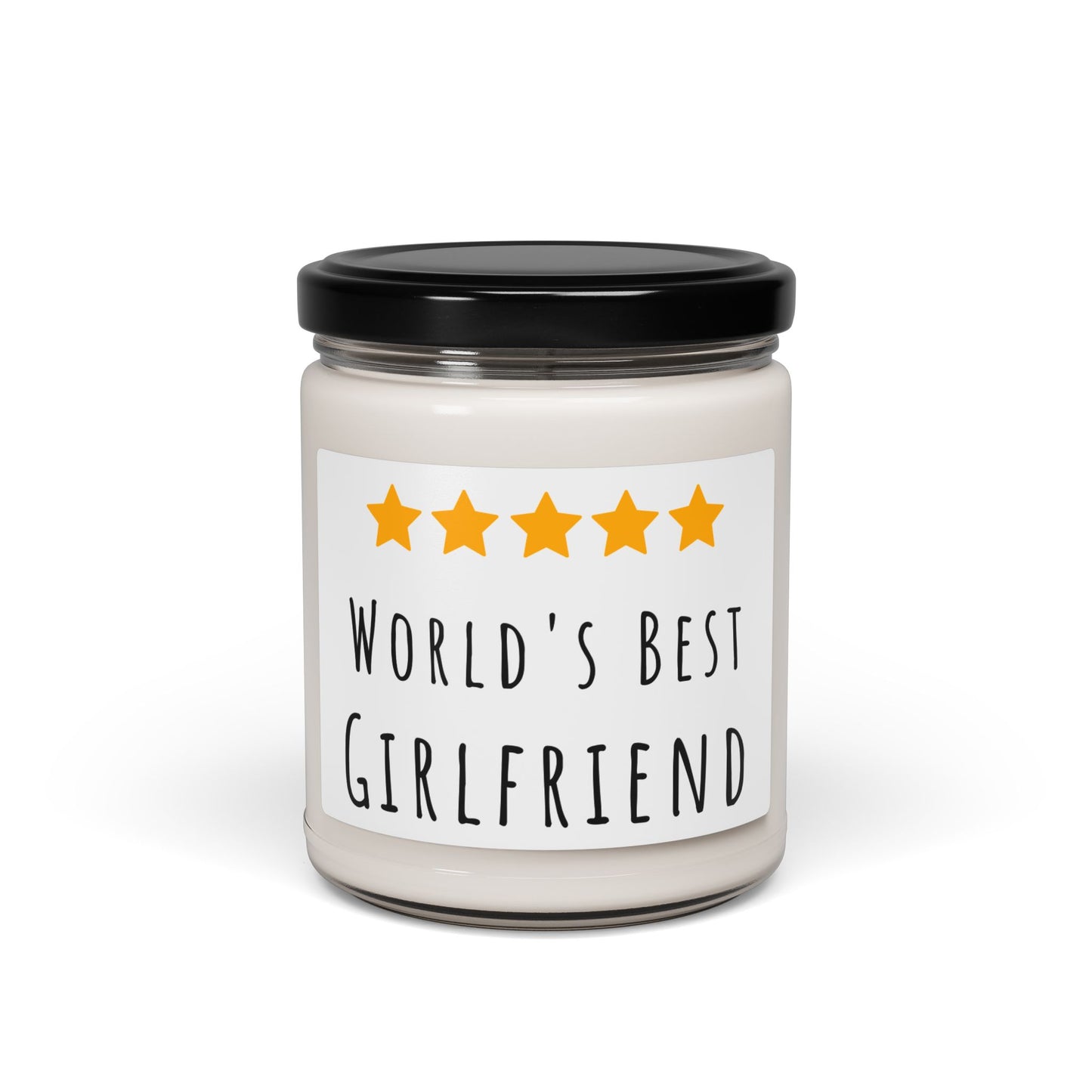 World's Best Girlfriend Scented Soy Candle | Perfect Gift for Her | Aromatherapy | Relaxation | Birthday | Anniversary by Best Gifts 305