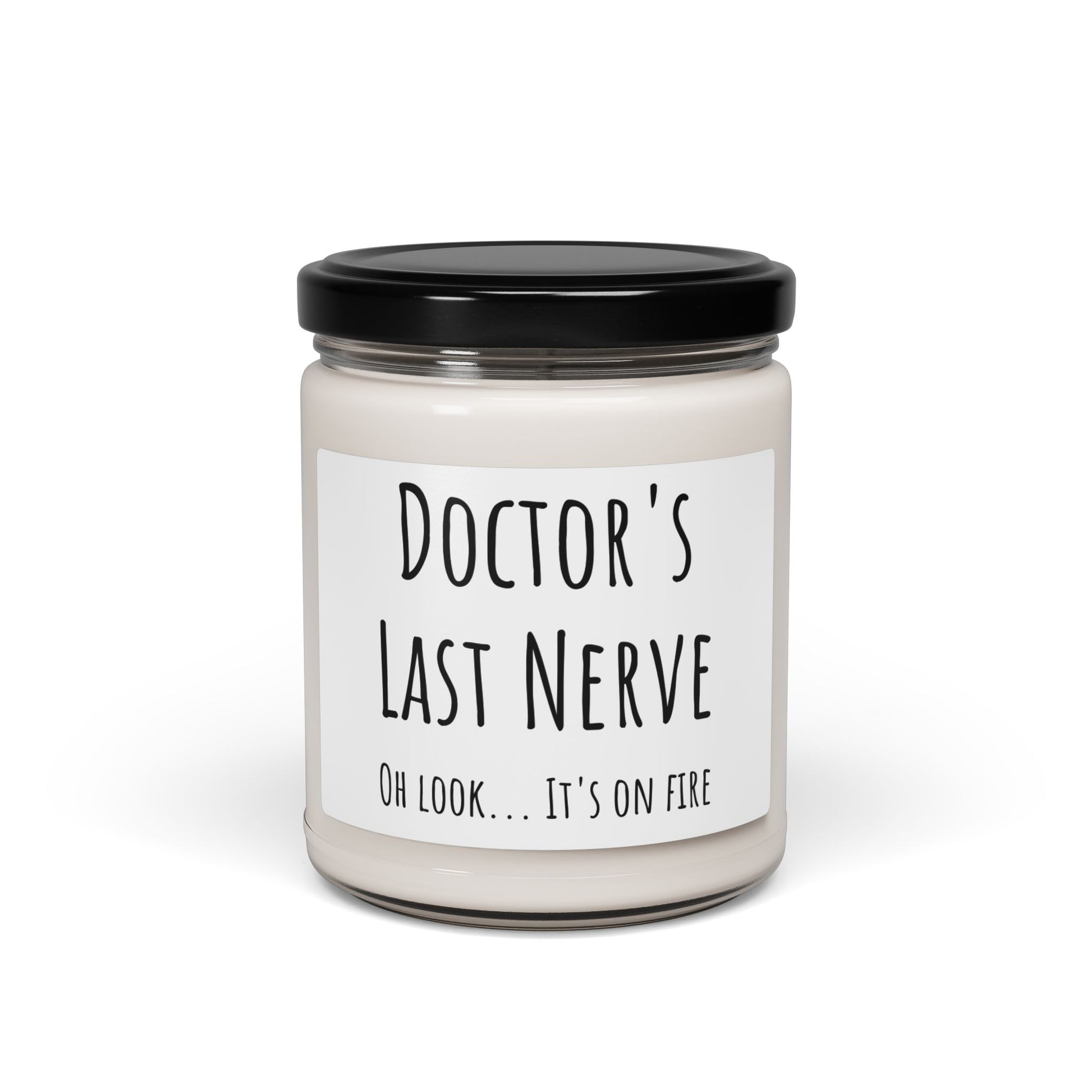 Humorous Scented Candle for Doctors, Stress Relief Gift, Medical Practitioner Decor, Funny Office Candle, Birthday Present for Doctor by Best Gifts 305