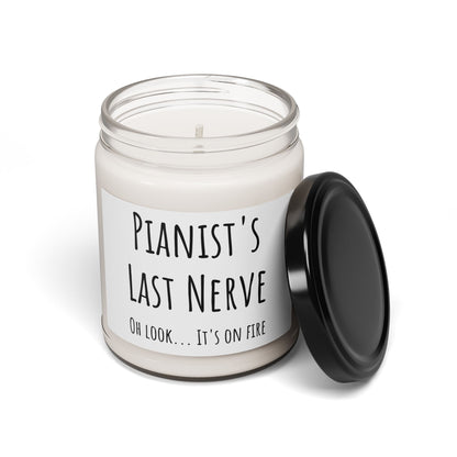 Scented Soy Candle, Pianist's Last Nerve | Funny Gift for Musicians, Relaxation Candle, Home Decor, Unique Housewarming Gift by Best Gifts 305