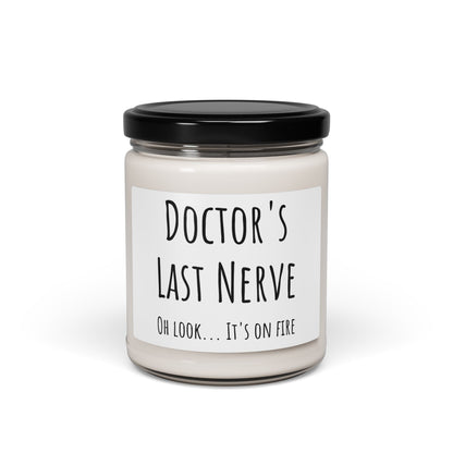 Humorous Scented Candle for Doctors, Stress Relief Gift, Medical Practitioner Decor, Funny Office Candle, Birthday Present for Doctor by Best Gifts 305