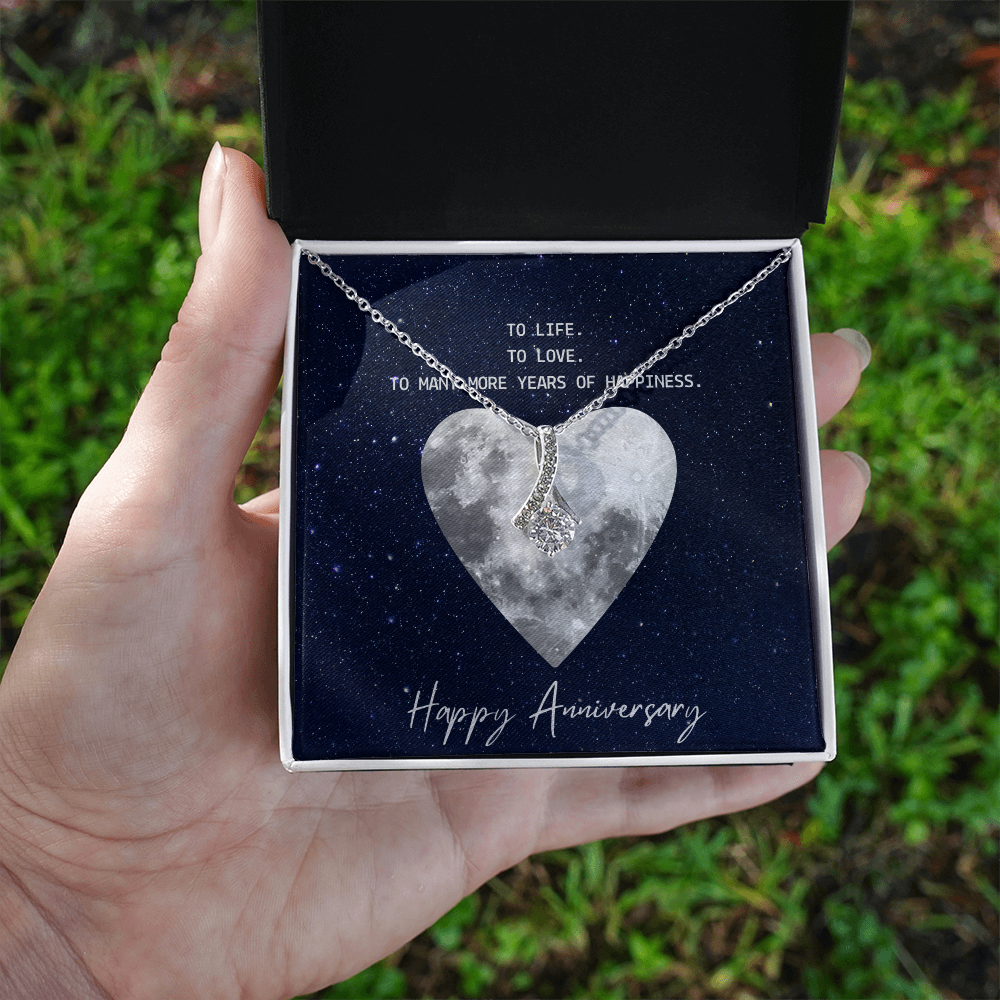 Best Gifts 305-Anniversary Necklace for Wife Romantic Gift for Her
