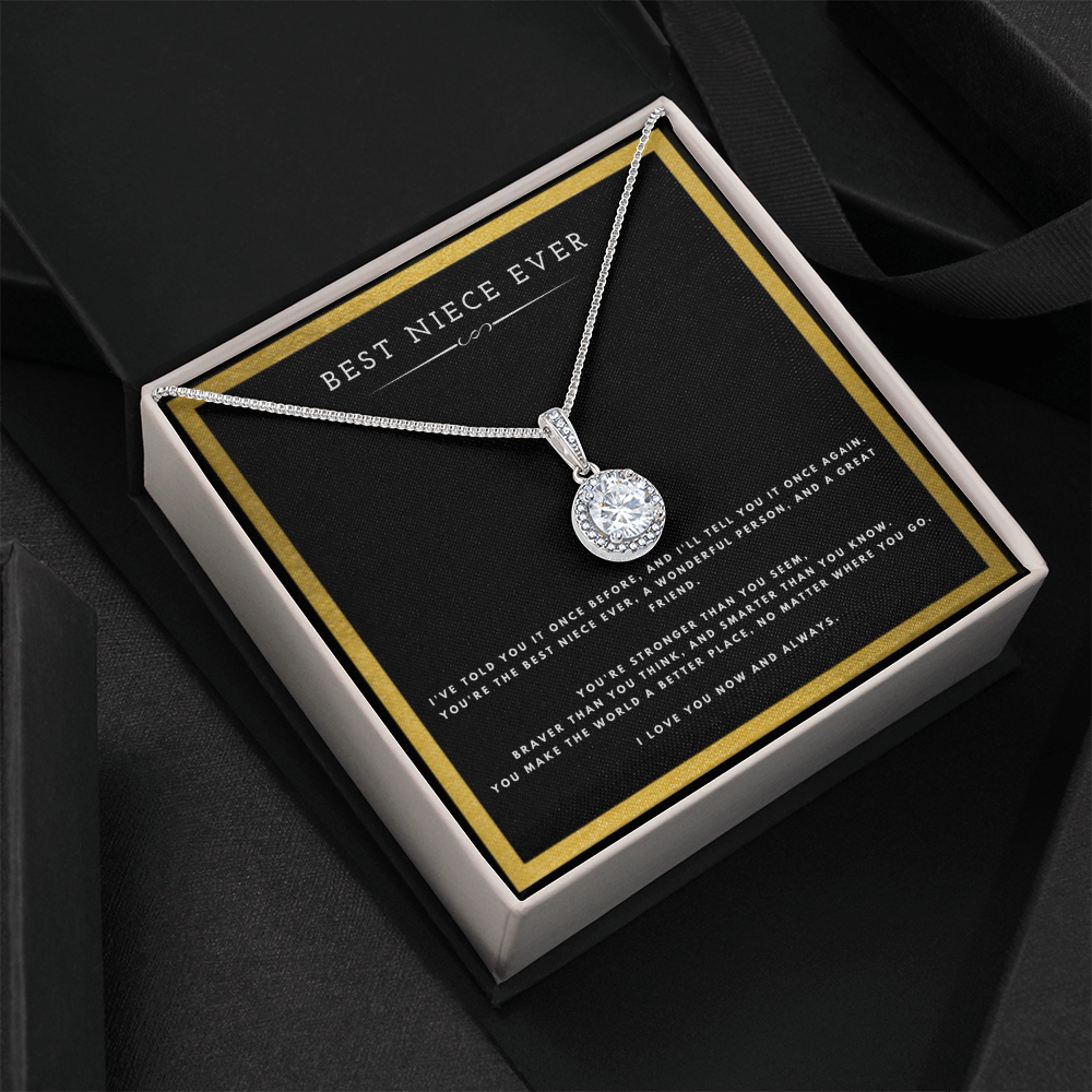 Best Gifts 305-Best Niece Ever Eternal Hope Necklace Gift for Niece from Aunt or Uncle