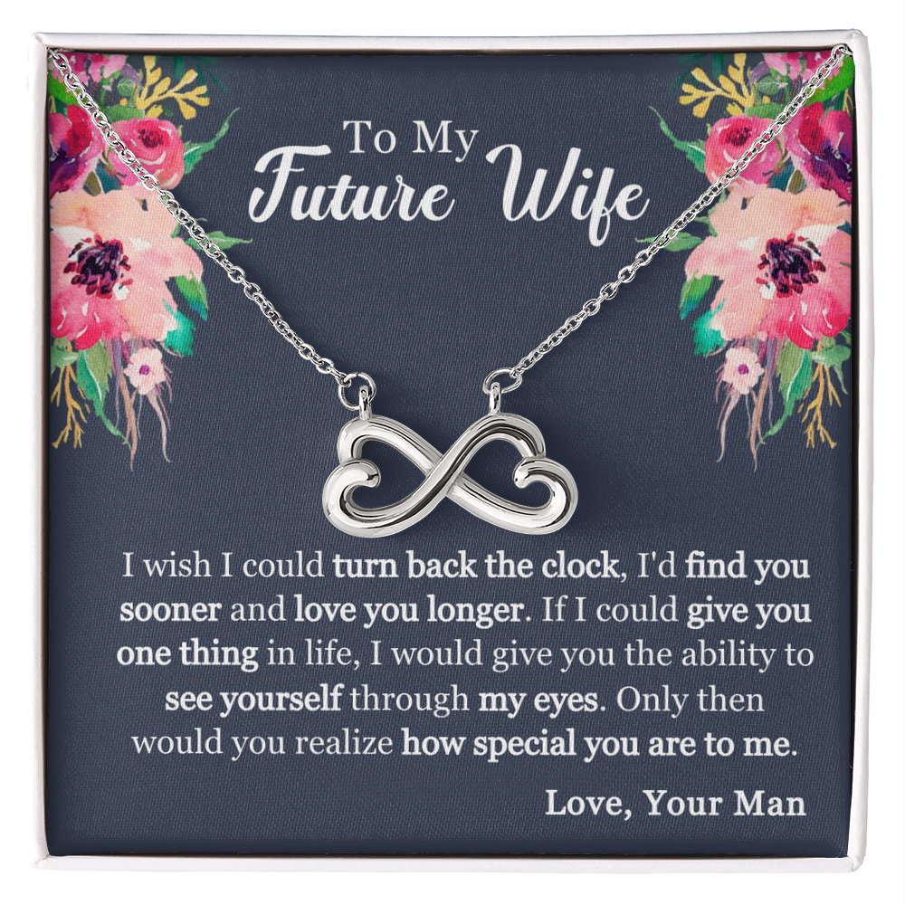 Best Gifts 305-Endless Love Necklace – Heart Infinity Symbol