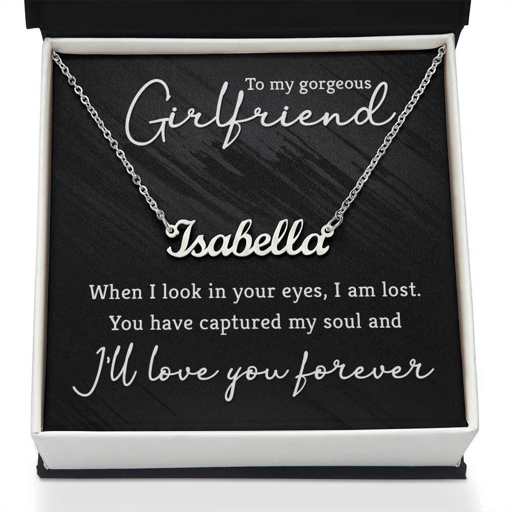Best Gifts 305-Girlfriend Personalized Necklace Romantic Gift for Her from Boyfriend