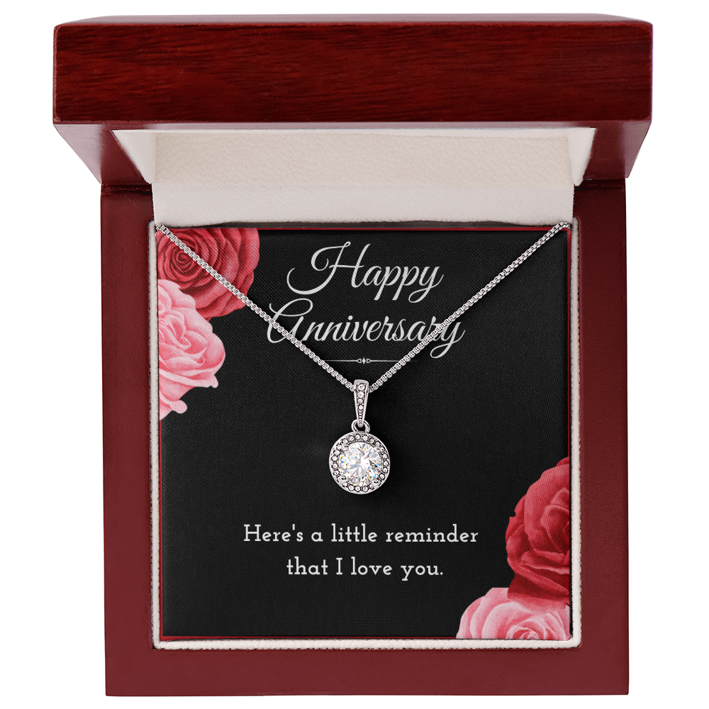 Best Gifts 305-Happy Anniversary Eternal Hope Necklace for Wife