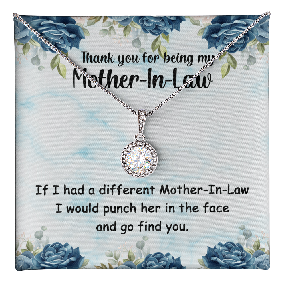 Best Gifts 305-Mother-In-Law Eternal Hope Necklace with Funny Quote 