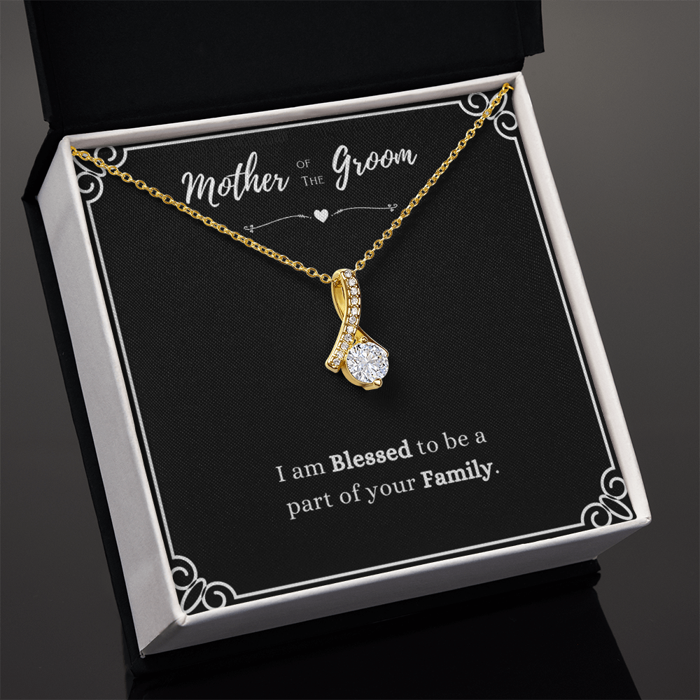 Best Gifts 305-Mother of the Groom Necklace Meaningful Wedding Gift