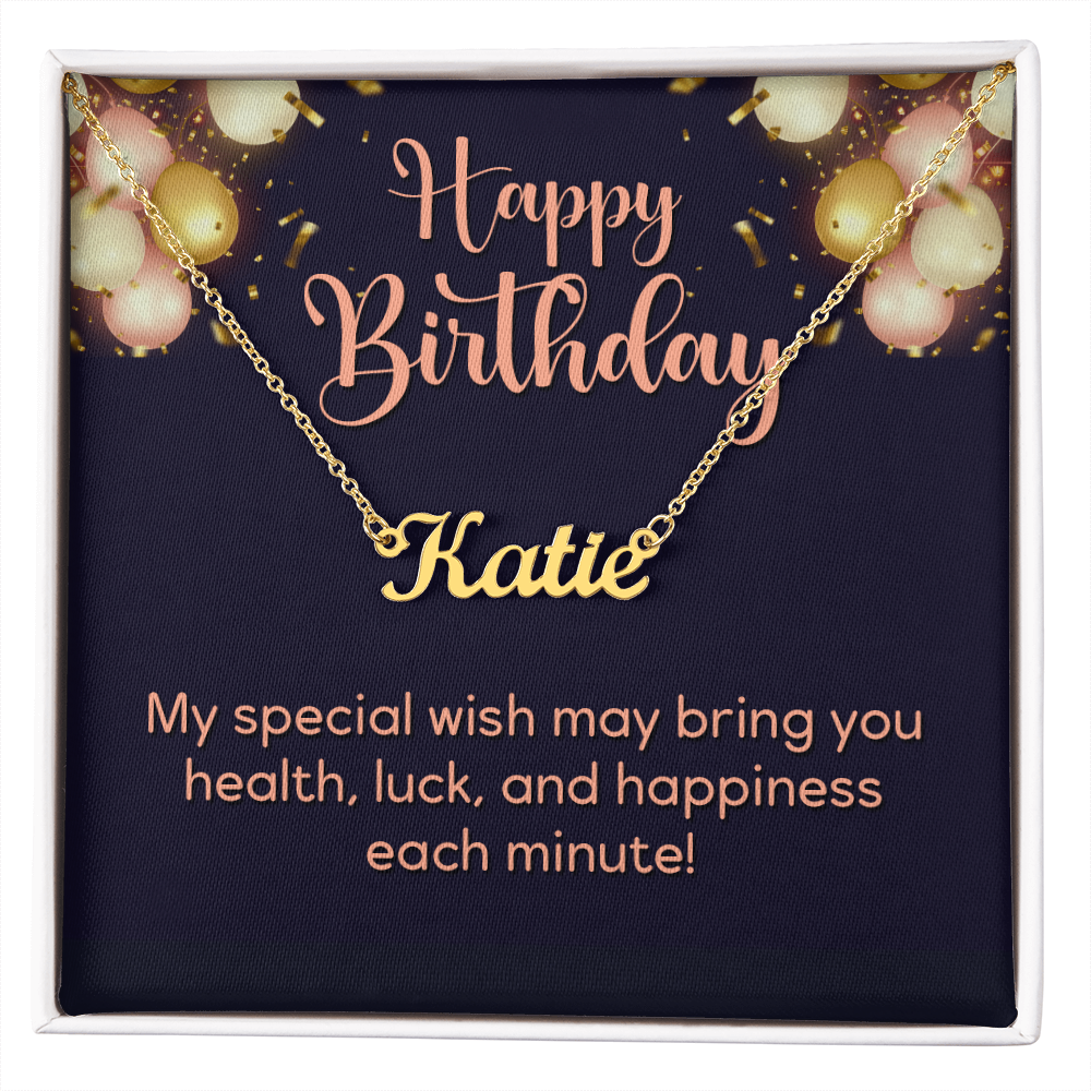 Best Gifts 305-Personalized Name Necklace for Her - Custom Birthday Gift 