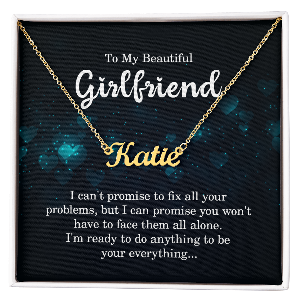 Best Gifts 305-To My Beautiful Girlfriend Personalized Necklace