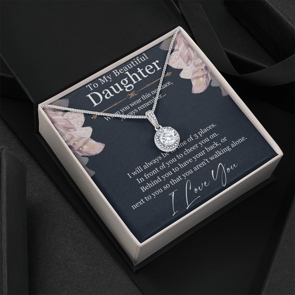 Best Gifts 305-To My Daughter Eternal Hope Necklace Gift from Mom or Dad