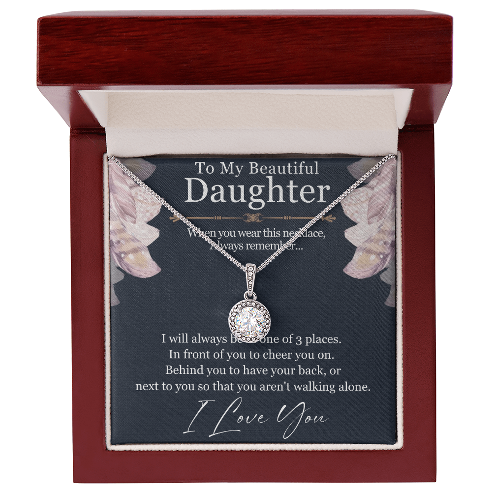 Best Gifts 305-To My Daughter Eternal Hope Necklace Gift from Mom or Dad