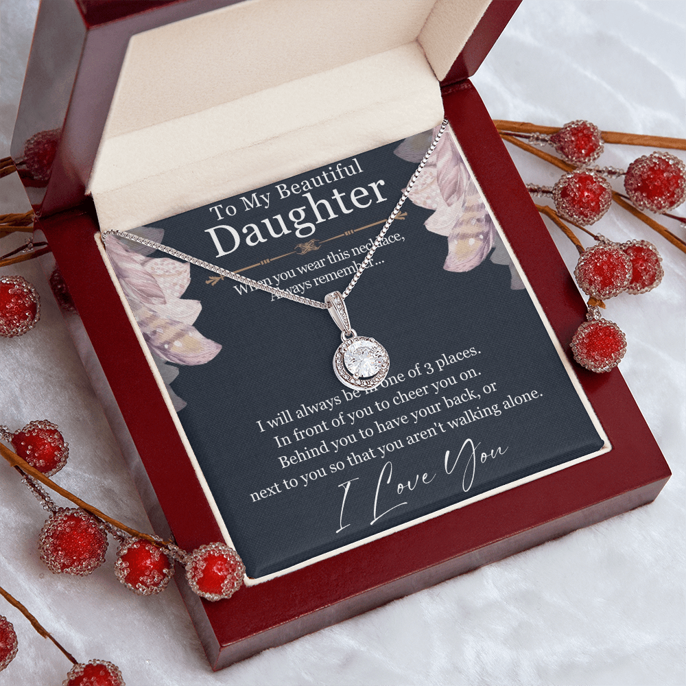 Best Gifts 305-To My Daughter Eternal Hope Necklace Gift from Mom or Dad