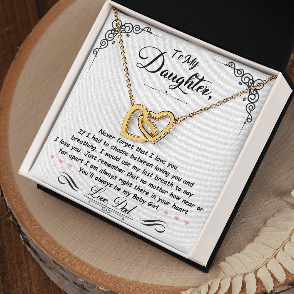Best Gifts 305-To My Daughter Necklace – Love Dad Gift