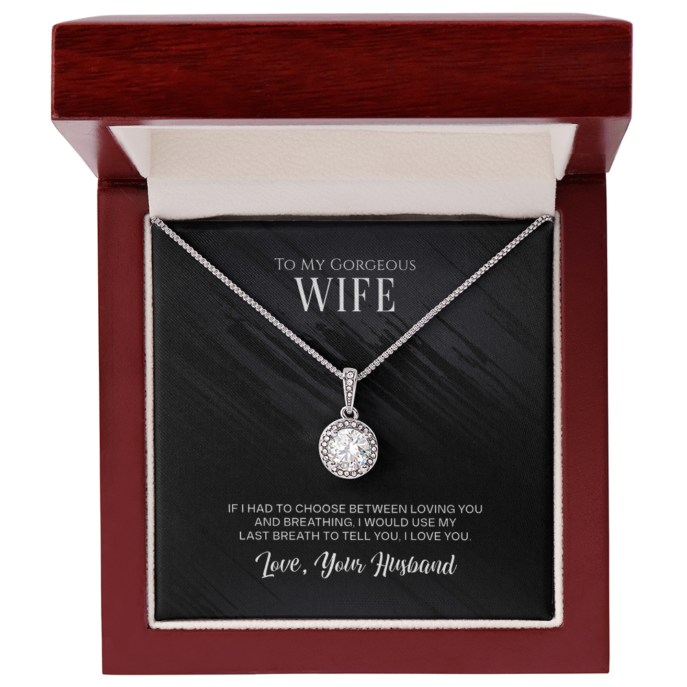 Best Gifts 305-To My Gorgeous Wife Eternal Hope Necklace from Husband