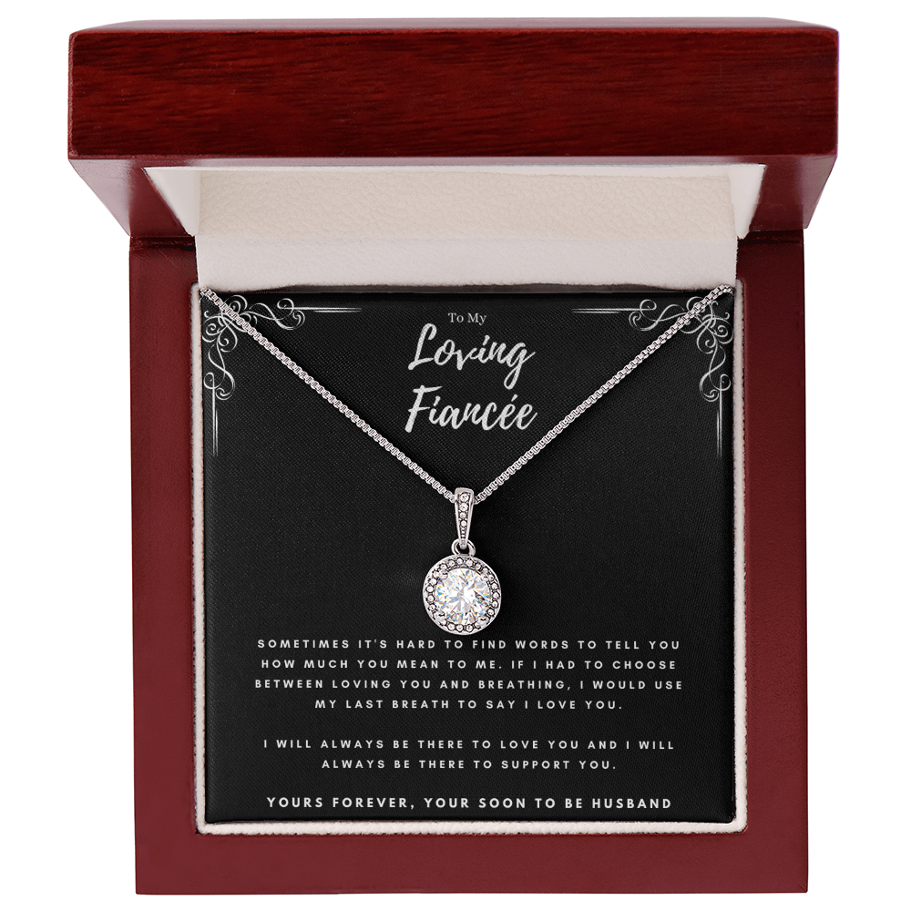 Best Gifts 305-To My Loving Fiancée Necklace Gift from Soon to Be Husband