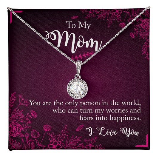 Best Gifts 305-To My Mom Eternal Hope Necklace with Message Card
