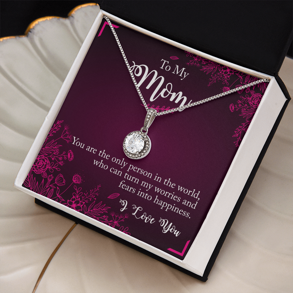Best Gifts 305-To My Mom Eternal Hope Necklace with Message Card