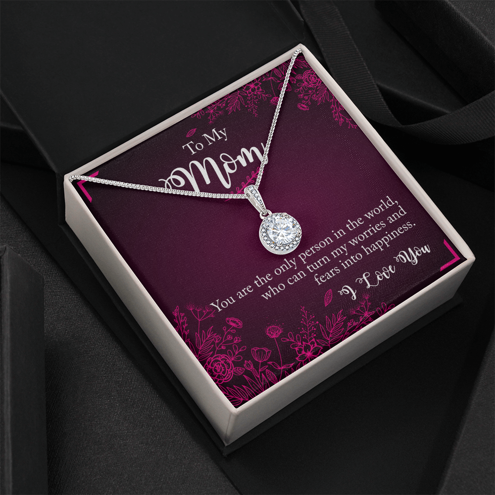 Best Gifts 305-To My Mom Eternal Hope Necklace with Message Card