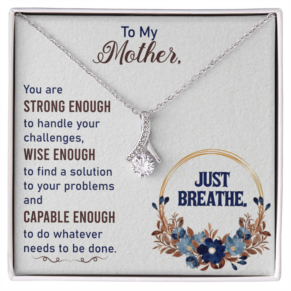 Best Gifts 305-To My Mother Necklace Alluring Beauty Inspirational Jewelry Gift