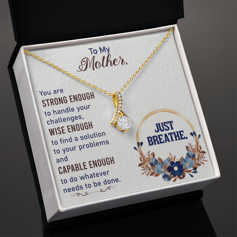 Best Gifts 305-To My Mother Necklace Alluring Beauty Inspirational Jewelry Gift