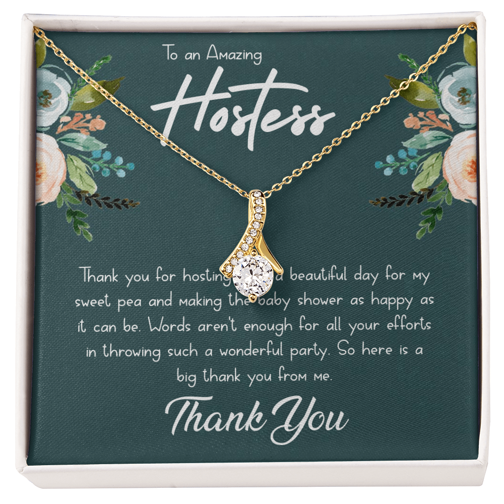 Best Gifts 305-To an Amazing Hostess Necklace Thank You Gift for Her