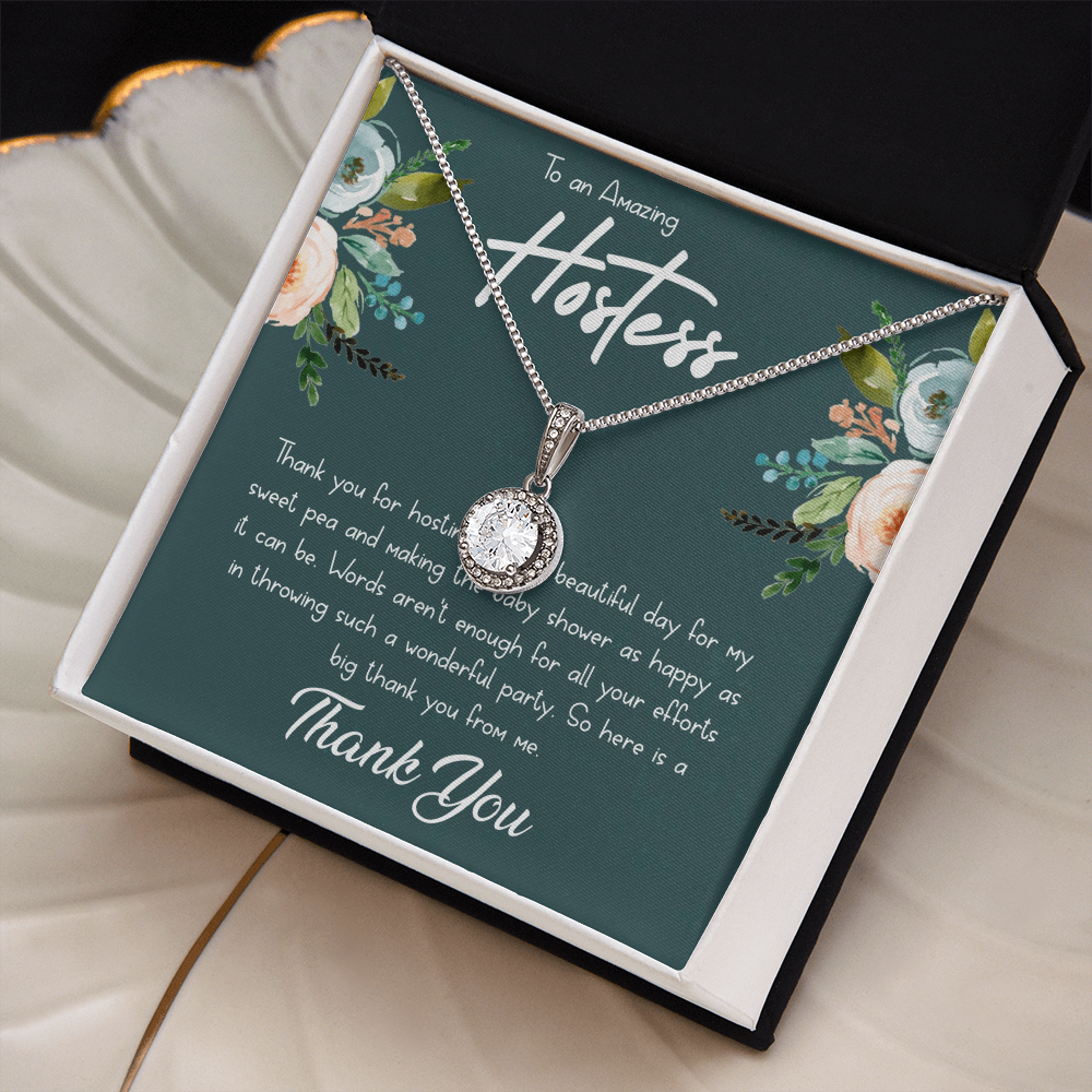 Best Gifts 305-To an Amazing Hostess Thank You Necklace Gift for Women