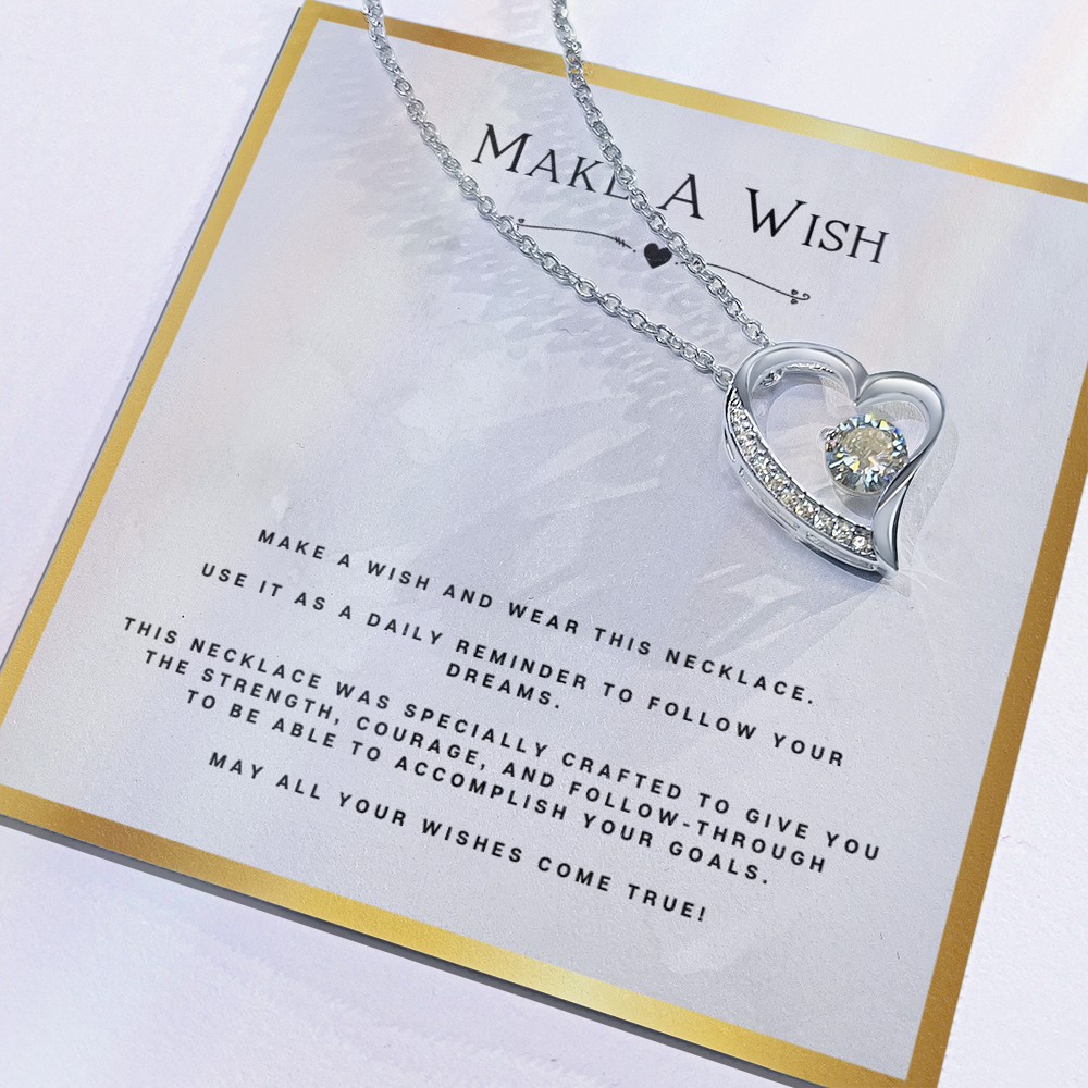 Best Gifts 305 - Make A Wish Jewelry Make A Wish Forever Love Necklace for Her