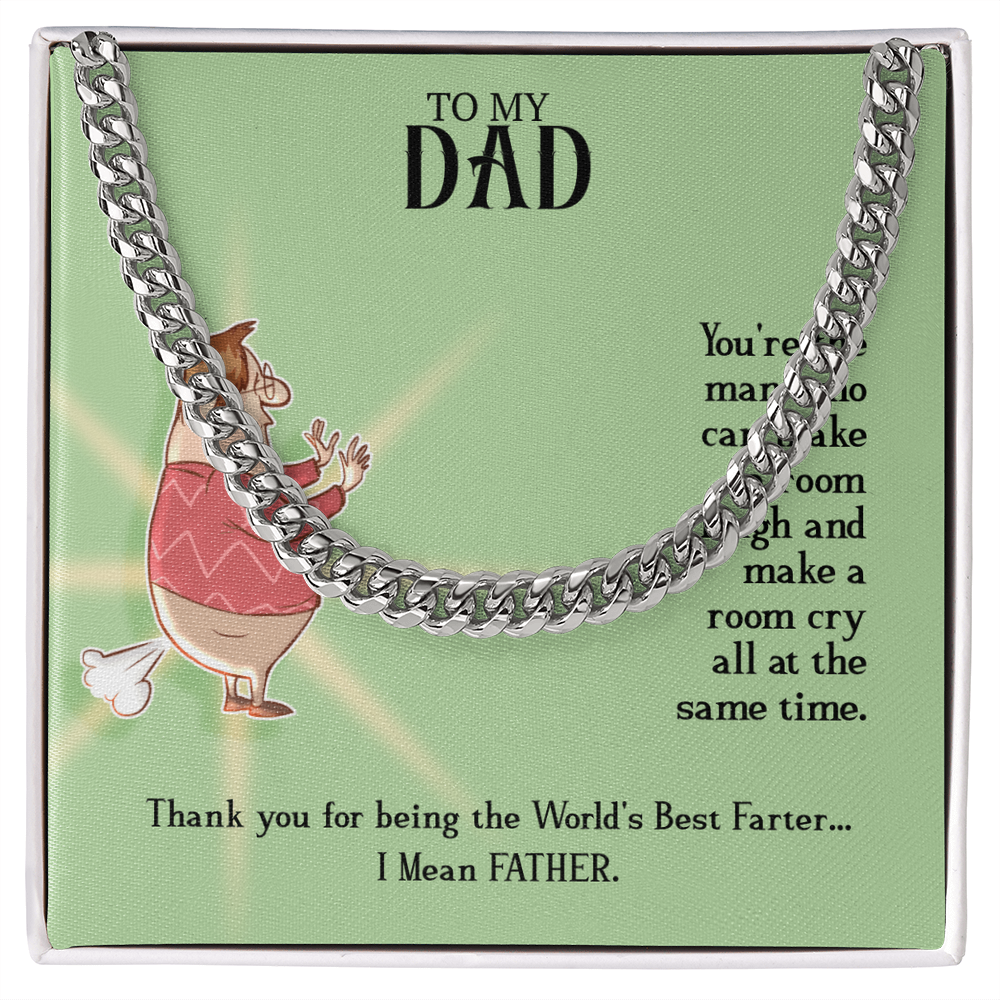 Best Gifts 305 Dad Cuban Link Necklace Funny Father Gift