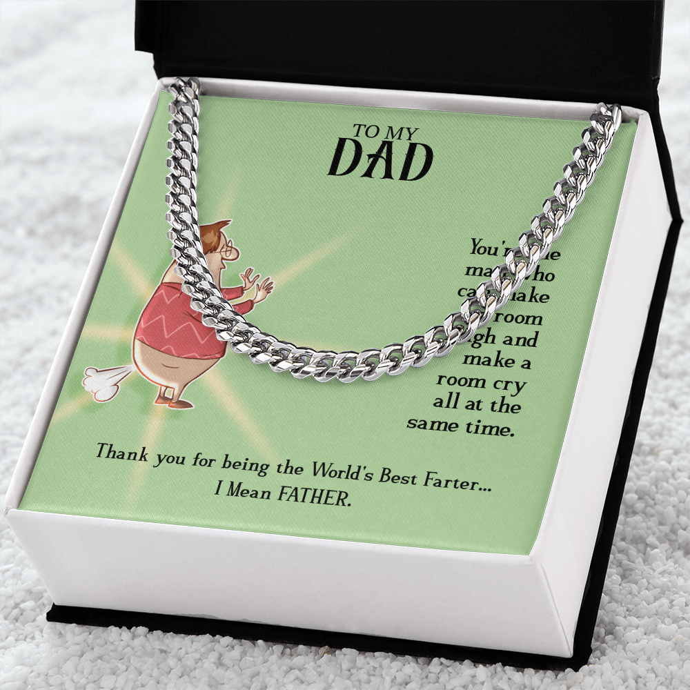 Best Gifts 305 Dad Cuban Link Necklace Funny Father Gift
