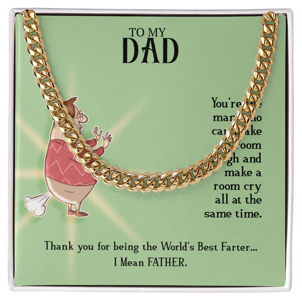 Best Gifts 305 Dad Cuban Link Necklace Funny Father Gift