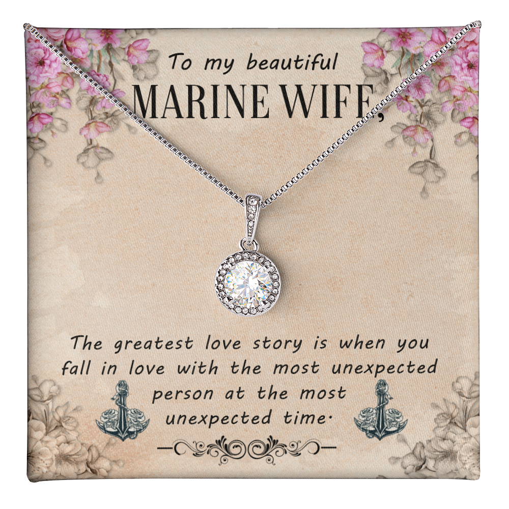 Best Gifts 305 Marine Wife Eternal Hope Necklace Gift from Husband