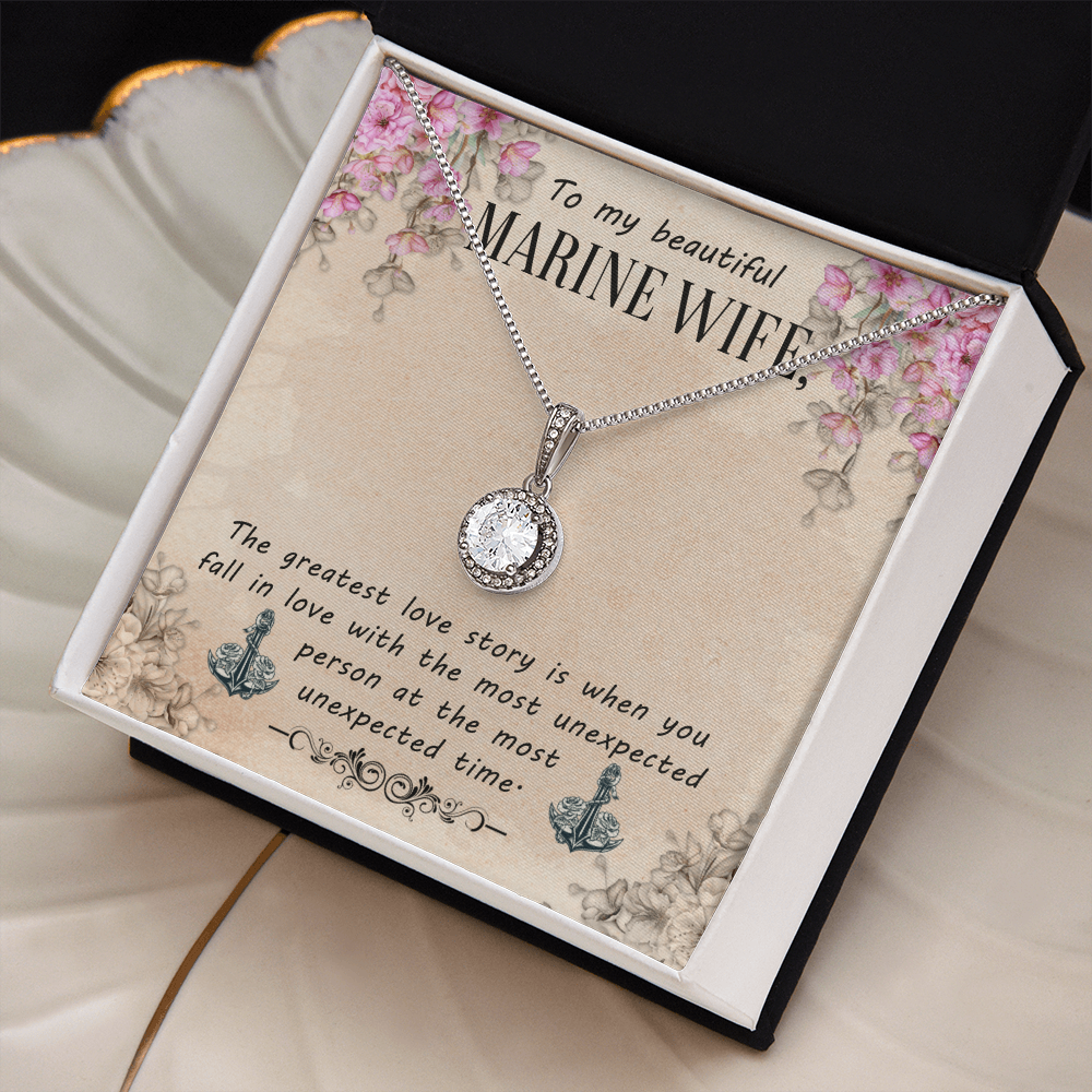 Best Gifts 305 Marine Wife Eternal Hope Necklace Gift from Husband
