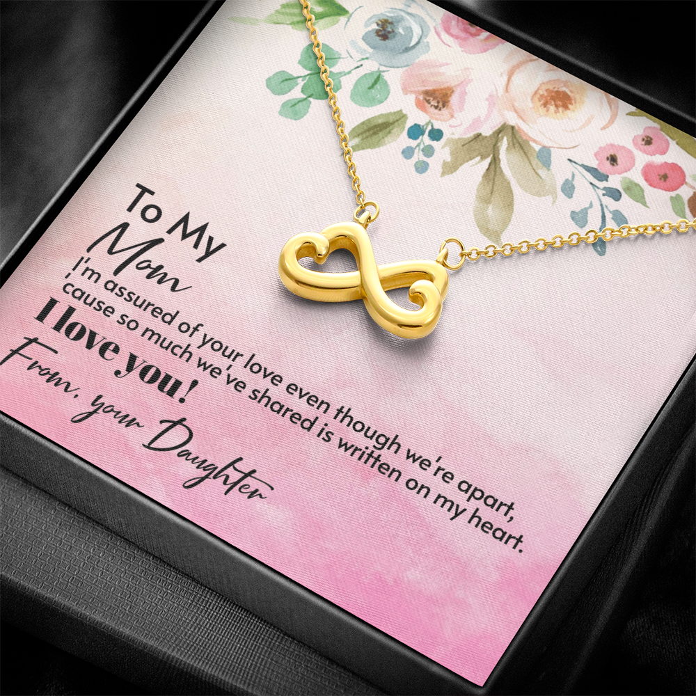 Best Gifts 305 Mom Infinity Heart Necklace Endless Love Gift from Daughter