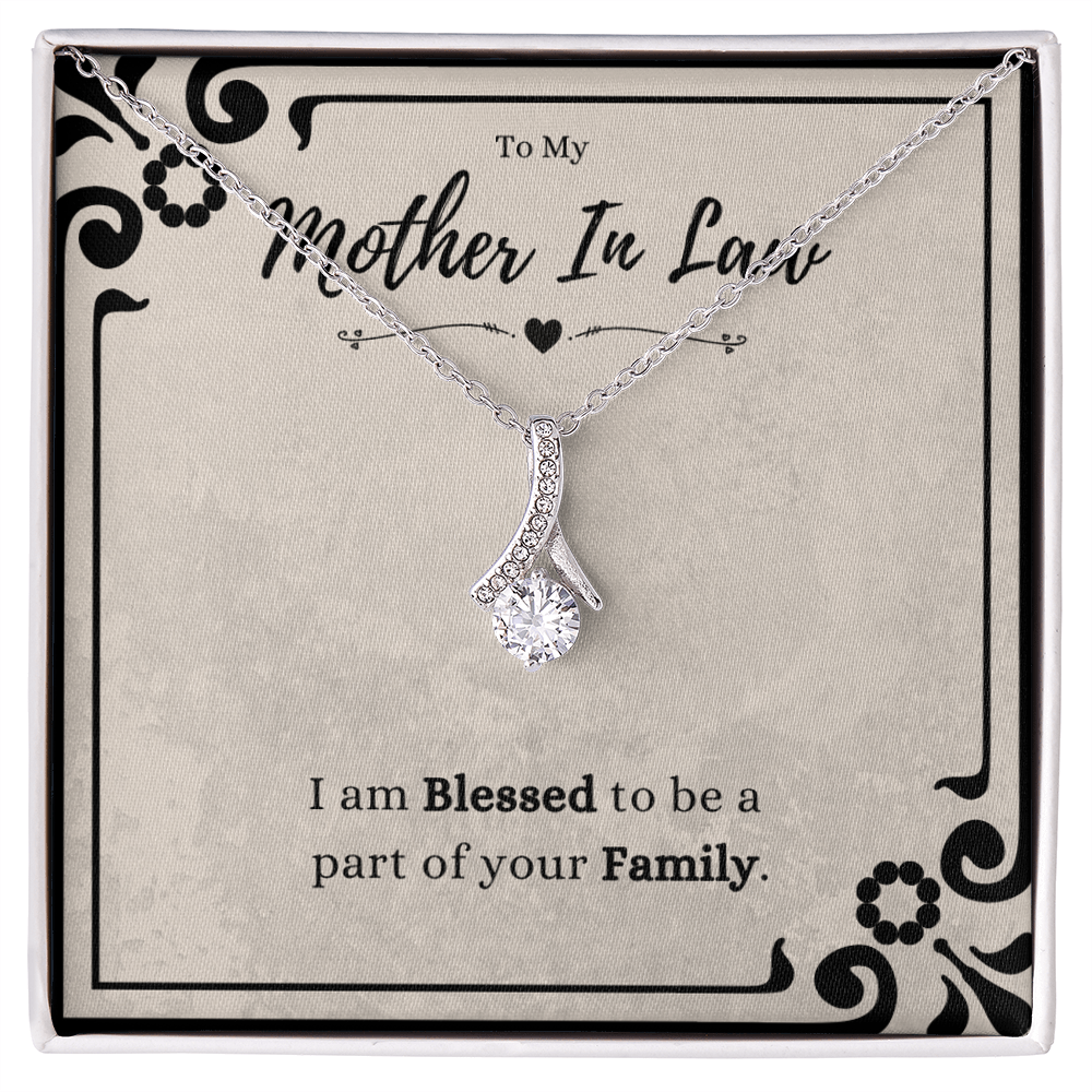 Best Gifts 305 Mother in Law Necklace Gift – Blessed Family Jewelry 1