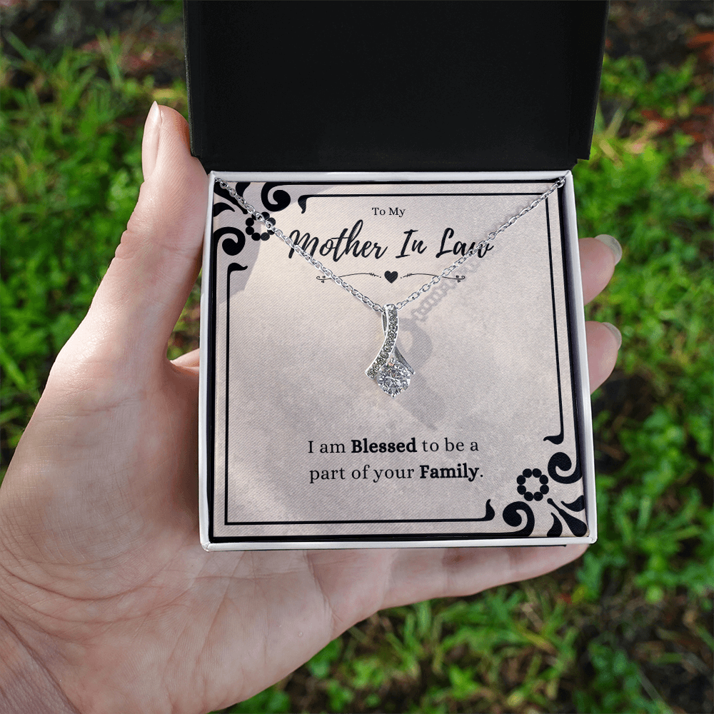 Best Gifts 305 Mother in Law Necklace Gift – Blessed Family Jewelry