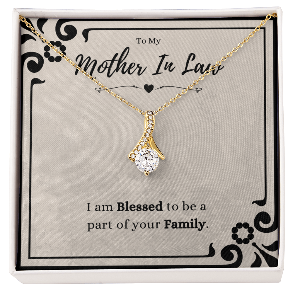 Best Gifts 305 Mother in Law Necklace Gift – Blessed Family Jewelry