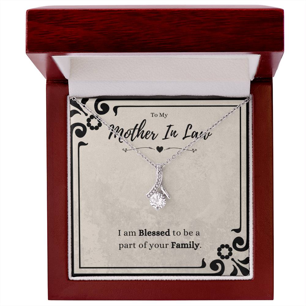 Best Gifts 305 Mother in Law Necklace Gift – Blessed Family Jewelry