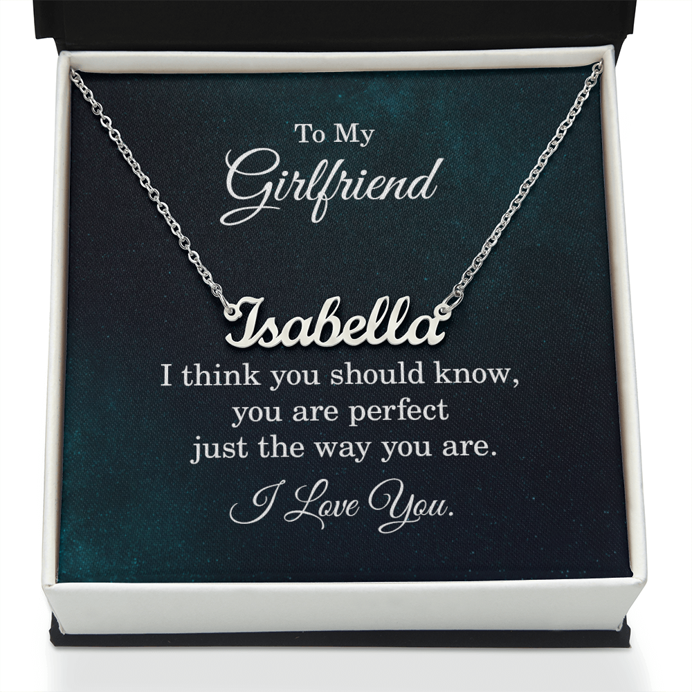 Best Gifts 305 Personalized Name Necklace for Girlfriend – Gift from Boyfriend