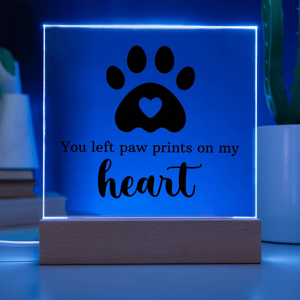 Best Gifts 305 Pet Memorial Gift for Dog Mom LED Plaque