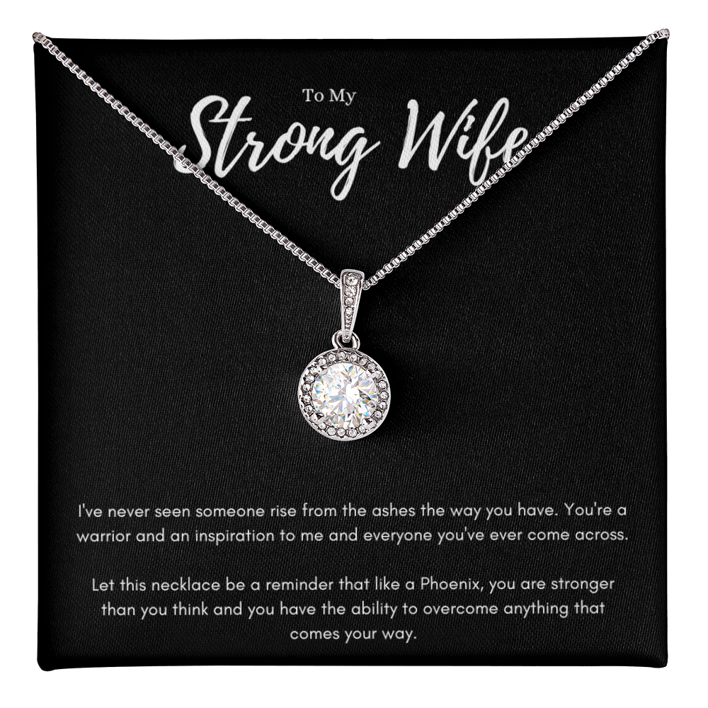 Best Gifts 305 To My Strong Wife Eternal Hope Necklace Gift