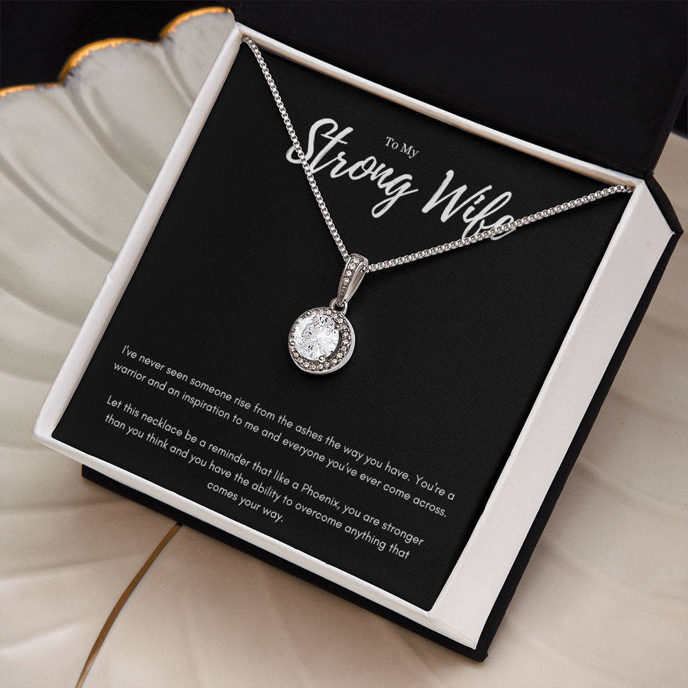 Best Gifts 305 To My Strong Wife Eternal Hope Necklace Gift