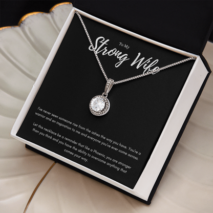 Best Gifts 305 To My Strong Wife Eternal Hope Necklace Gift