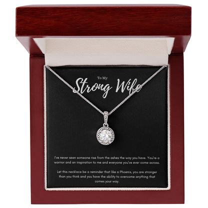 Best Gifts 305 To My Strong Wife Eternal Hope Necklace Gift